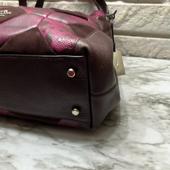 Coach Patchwork Leather Bag Rare - Picture 14 of 16
